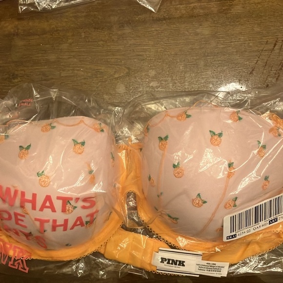 🔥VS Pink Wink push up balconette bra sz 40D NWT - Picture 9 of 13